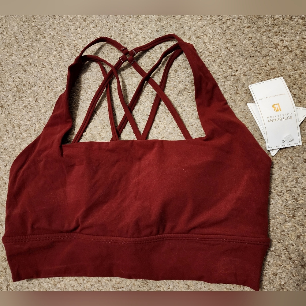 Buffbunny Revolution Vineyard Sports Bra. NWT